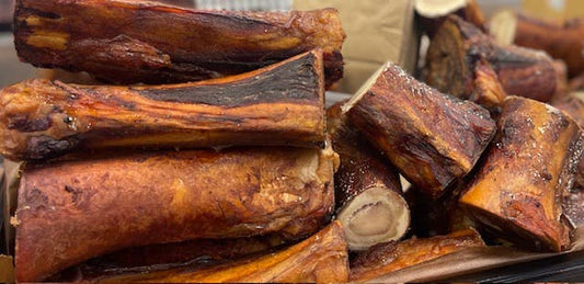 Cold smoked marrow bones: Large